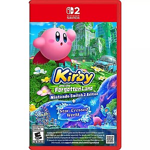 Kirby and the Forgotten Land + Star-Crossed World (Switch 2)