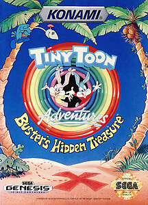Tiny Toon Adventures Buster's Hidden Treasure (Genesis)