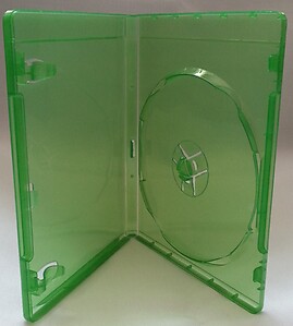 Xbox One Translucent Green 12MM Replacement Game Case