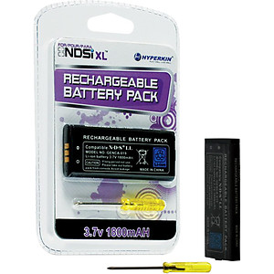 DSi XL Rechargeable Battery Pack with Screwdriver