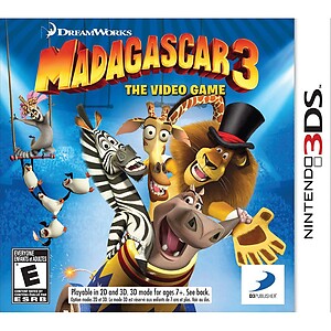 Madagascar 3 The Video Game (3DS)