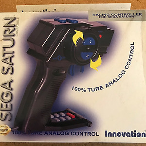 Sega Saturn Racing Controller