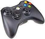 Xbox 360 Wireless Controller Black (Xbox 360)