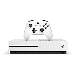 Microsoft - Xbox One S Console - White