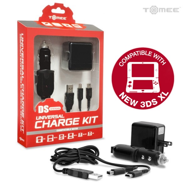 3DS XL/ 3DS/ DSi XL/ DSi/ DS Lite Universal Charge Kit