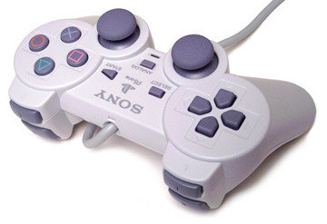 Sony Playstation (PSone) Dual Shock Controller - White