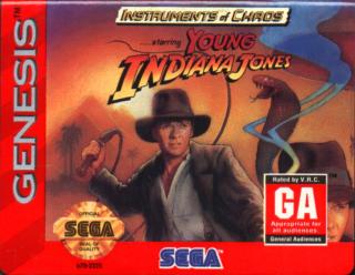 Instruments of Chaos Starring Young Indiana Jones  (Genesis)