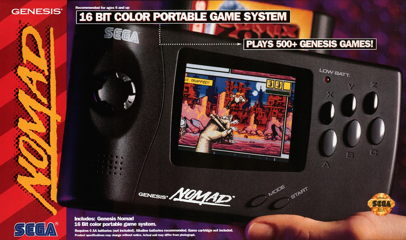 Sega Nomad Handheld Gaming System