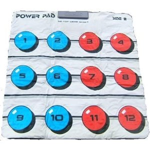 Power Pad Floor Mat Controller for NES System