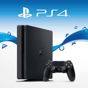 Sony PlayStation 4 Slim 500GB - PS4 Jet Black Console