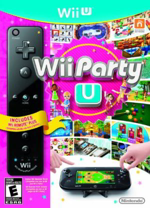 Wii Party U with Black Wii Remote Plus (Wii U)