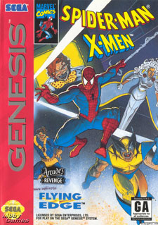 Spiderman / X-Men Arcade's Revenge (Genesis)