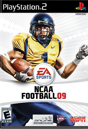 NCAA Football 09 (PS2)