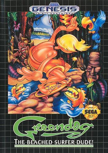 Greendog: Beached Surfer Dude! (Genesis)