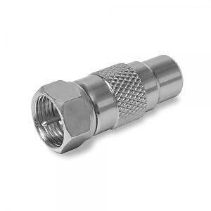 Coaxial F Plug Female Adapter
