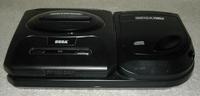 Sega Genesis System with Sega CD Attachment