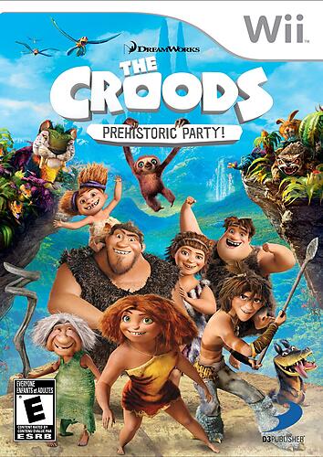 The Croods: Prehistoric Party (Nintendo Wii)